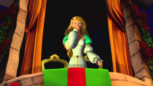 The Swan Princess Christmas - Backdrop