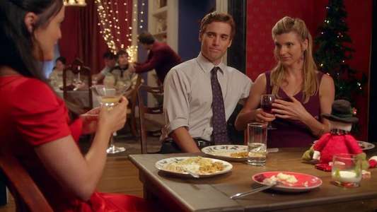 Love at the Christmas Table - Backdrop