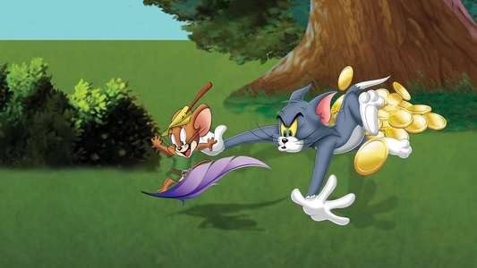 Tom And Jerry Robin Hood And His Merry Mouse - Backdrop