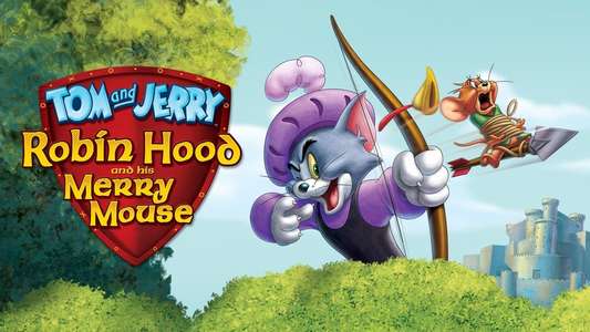 Tom And Jerry Robin Hood And His Merry Mouse - Backdrop