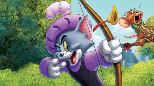 Tom And Jerry Robin Hood And His Merry Mouse - Backdrop