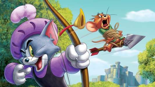 Tom And Jerry Robin Hood And His Merry Mouse - Backdrop
