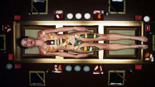 Sushi Girl - Backdrop