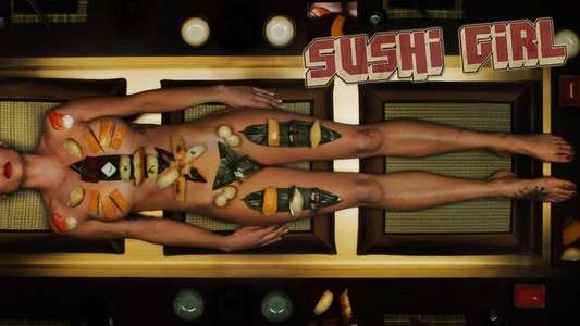 Sushi Girl - Backdrop