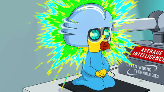 Maggie Simpson in The Longest Daycare - Backdrops