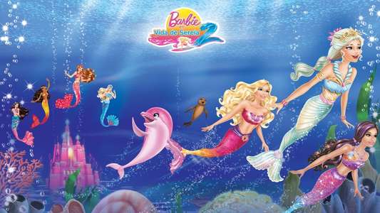 Barbie in A Mermaid Tale 2 - Backdrop