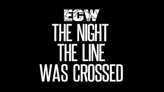 ECW The Night the Line Was Crossed - Backdrop