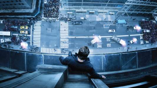 Man on a Ledge - Backdrop