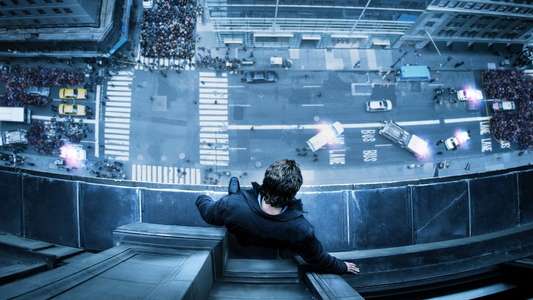 Man on a Ledge - Backdrop