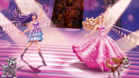Barbie: The Princess & The Popstar - Backdrop