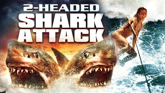 2-Headed Shark Attack - Backdrop