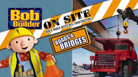 Bob the Builder On Site: Roads & Bridges - Backdrop