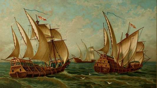 Columbus The Lost Voyage - Backdrop