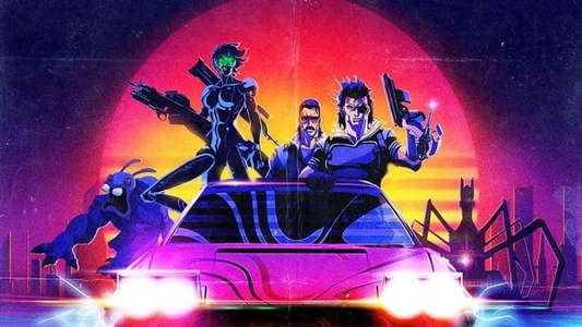 Captain Laserhawk: A Blood Dragon Remix - Backdrops