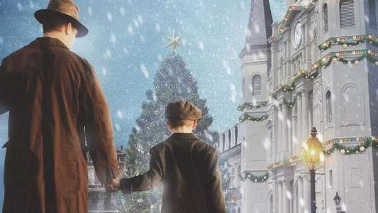 One Christmas - Backdrop