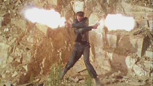 A Bullet In The Arse - Backdrop