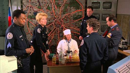Police Academy: Mission to Moscow - Backdrop