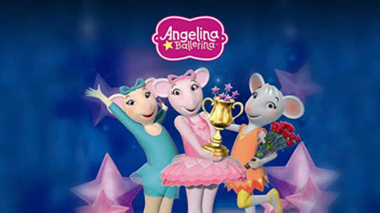 Angelina Ballerina: The Shining Star Trophy - Backdrop