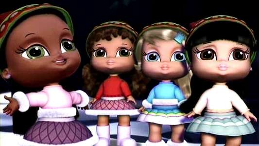 Bratz Babyz Save Christmas - Backdrop