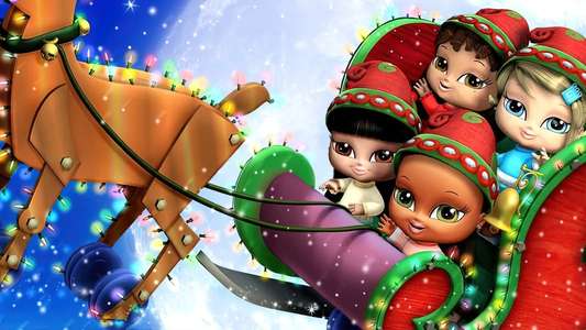 Bratz Babyz Save Christmas - Backdrop