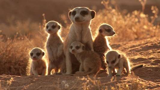 The Meerkats - Backdrop