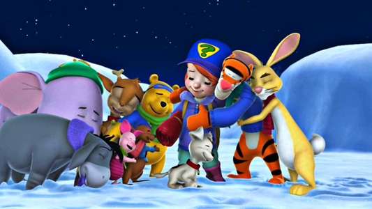 My Friends Tigger and Pooh Super Sleuth Christmas Movie - Backdrop