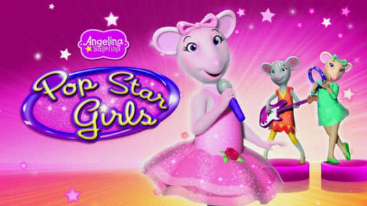 Angelina Ballerina: Pop Star Girls - Backdrop