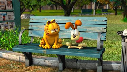 Garfield Gets Real - Backdrop