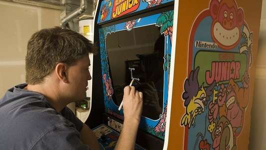 The King of Kong: A Fistful of Quarters - Backdrop