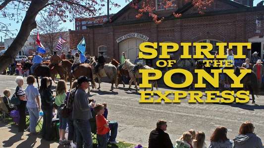 Spirit of the Pony Express - Backdrop