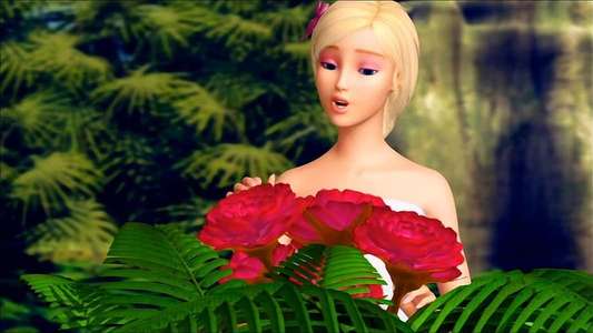 Barbie as the Island Princess - Backdrop