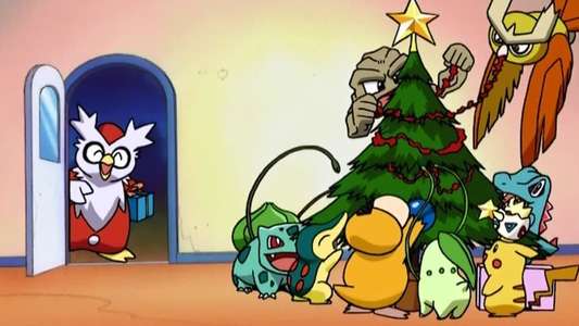 Pikachu’s Winter Vacation 2000: Winter Games - Backdrop