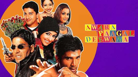 Awara Paagal Deewana - Backdrops