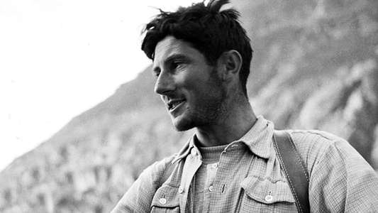 Walter Bonatti King of Alps - Backdrop