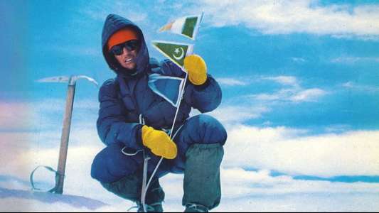 Walter Bonatti King of Alps - Backdrop