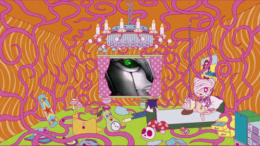 Tamala 2010: A Punk Cat in Space - Backdrop