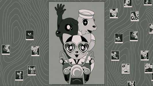 Tamala 2010: A Punk Cat in Space - Backdrop