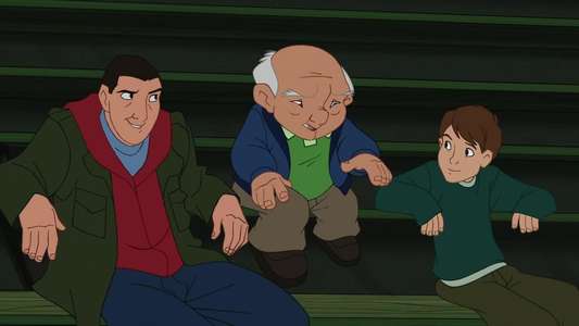 Eight Crazy Nights - Backdrop