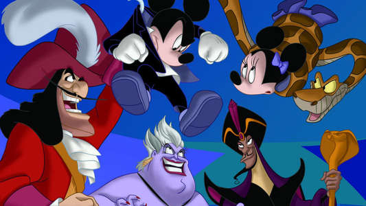 Mickey's House of Villains - Backdrop
