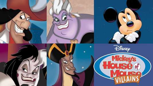 Mickey's House of Villains - Backdrop