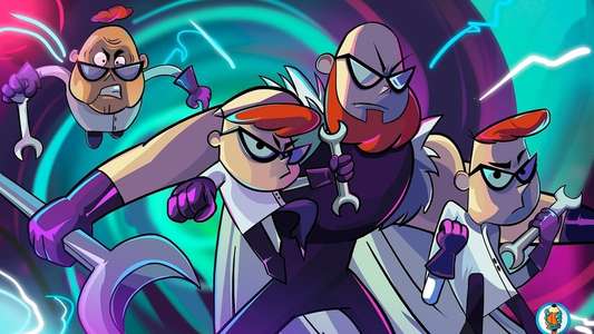 Dexter's Laboratory: Ego Trip - Backdrop