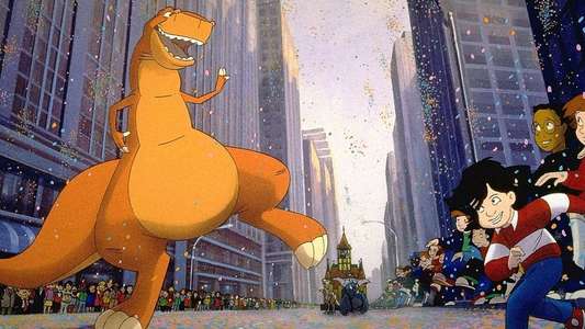 We're Back! A Dinosaur's Story - Backdrop