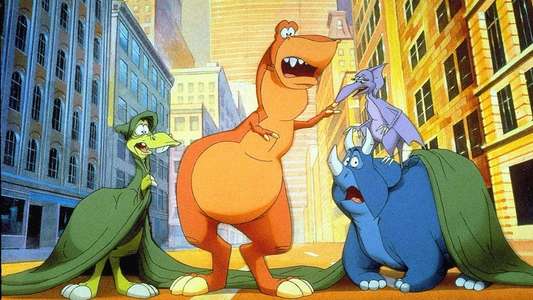 We're Back! A Dinosaur's Story - Backdrop