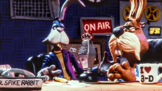 Claymation Easter - Backdrop