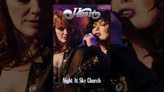 Heart - Night at Sky Church - Backdrop