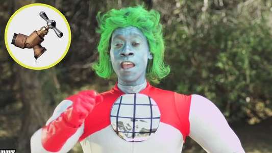 Don Cheadle Is Captain Planet - Backdrop
