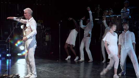 David Byrne - Ride  Rise  Roar - Backdrop