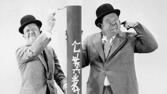 Laurel & Hardy: Their Lives and Magic - Backdrop