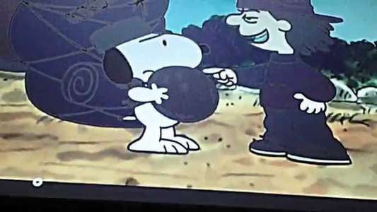 He's a Bully  Charlie Brown - Backdrop