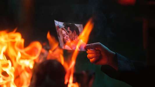 Burning Betrayal - Backdrop